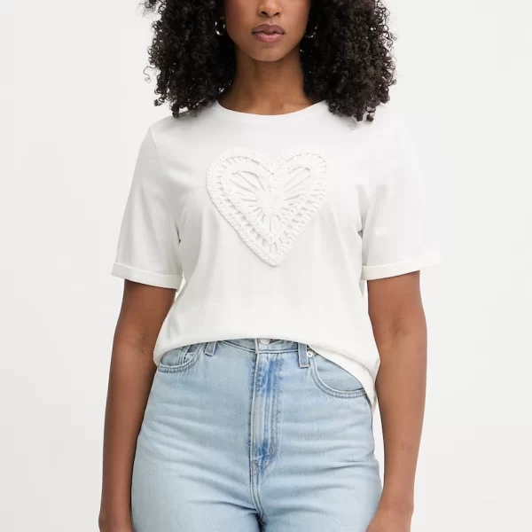 MORGAN Morgan T-shirt γυναικείο βαμβακερό