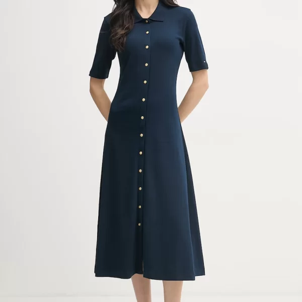 Tommy Hilfiger Tommy Hilfiger φόρεμα βαμβακερό