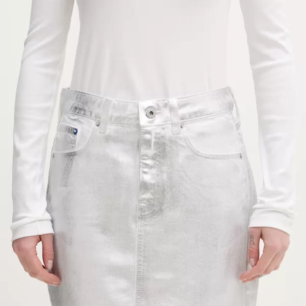 KARL LAGERFELD JEANS Karl Lagerfeld Jeans φούστα βαμβακερή