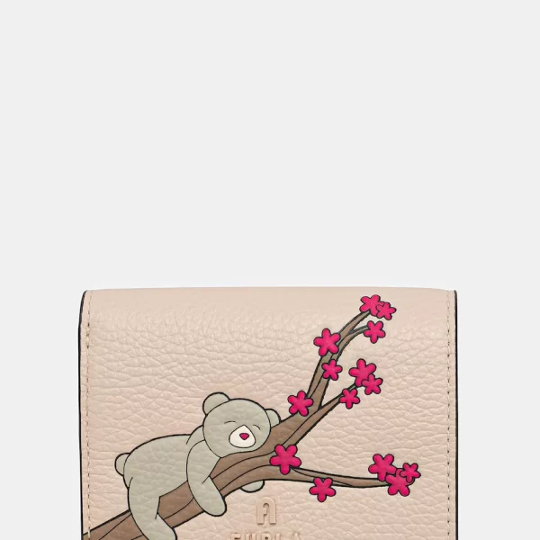 Furla Furla Πορτοφόλι Γυναικείο δερμάτινο Camelia