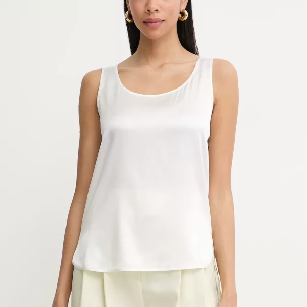 MM by Max Mara MM by Max Mara τοπ γυναικείο μετάξι PAN