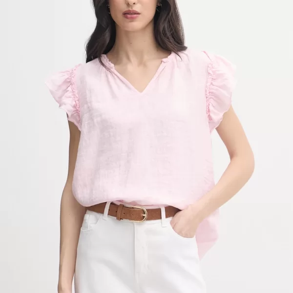 MOS MOSH Mos Mosh μπλούζα Γυναικεία λινή