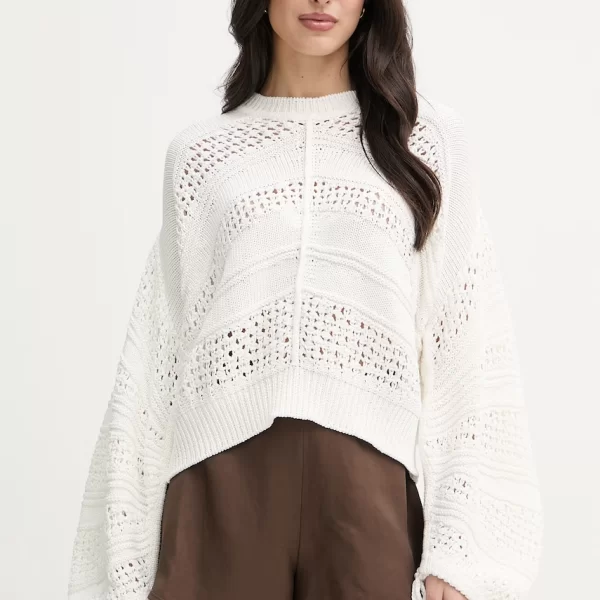 Liu Jo Liu Jo Πουλόβερ γυναικείο βαμβάκι