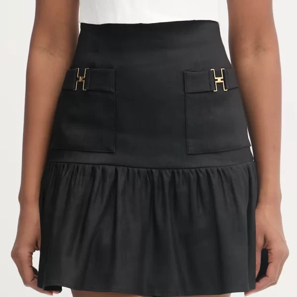 ELISABETTA FRANCHI Elisabetta Franchi φούστα λινή