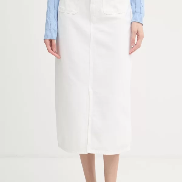 Tommy Hilfiger Tommy Hilfiger Φούστα με σκίσιμο ντένιμ