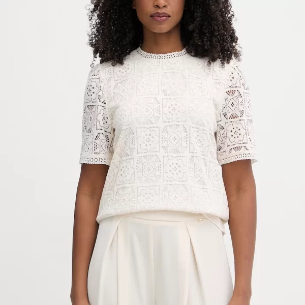 MORGAN Morgan μπλούζα Γυναικεία με βαμβάκι