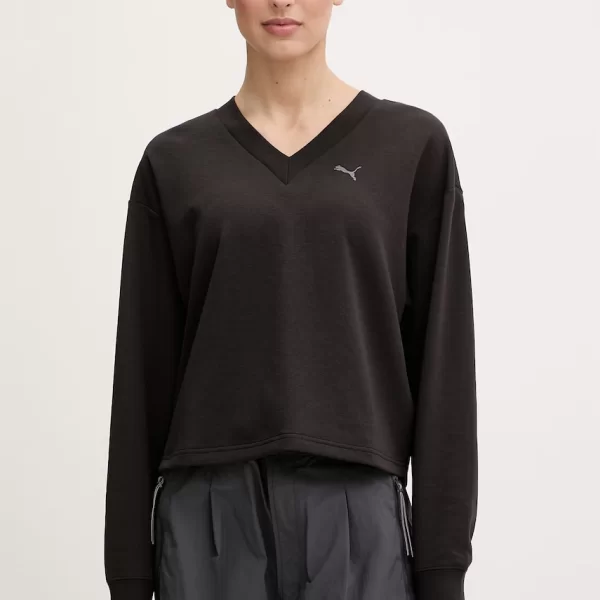 Puma Puma μπλούζα Γυναικεία με βαμβάκι Essentials Elevated