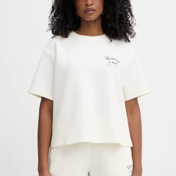 Karl Lagerfeld Karl Lagerfeld Basic t-shirt γυναικείο με μοντάλ