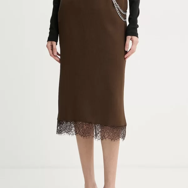 HAVEONE Haveone φούστα με σκίσιμο