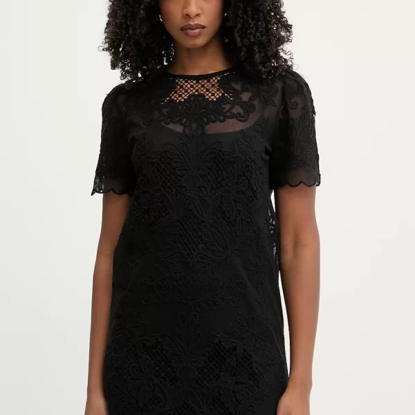 TWINSET Twinset φόρεμα με βαμβάκι