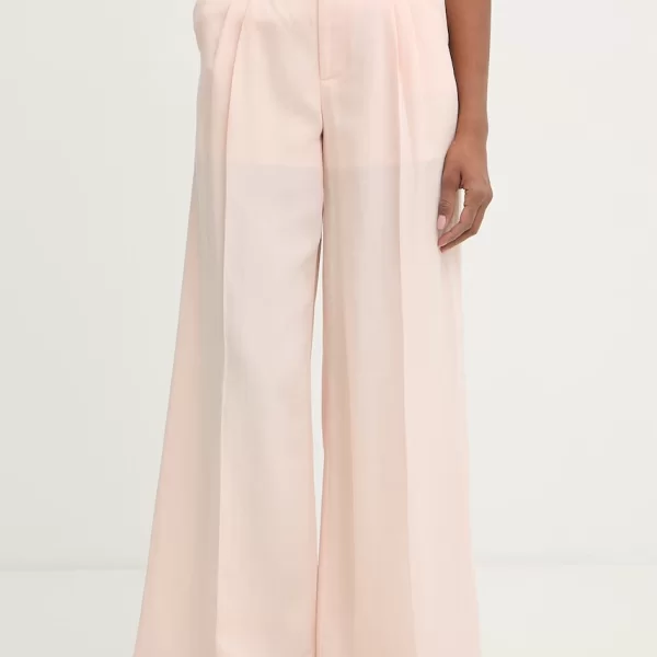 TWINSET Twinset Παντελόνι γυναικείο με λινό