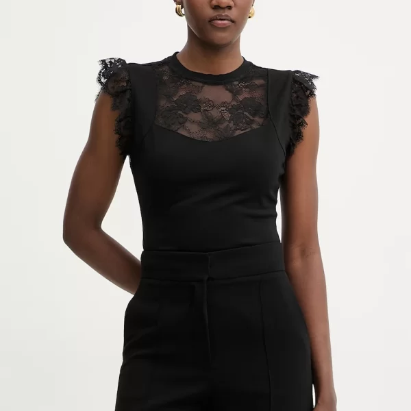 MORGAN Morgan μπλούζα γυναικεία με βισκόζη