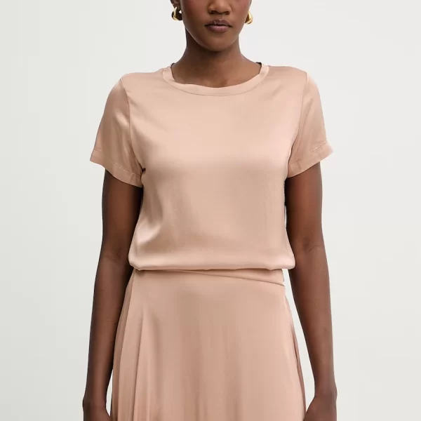 HAVEONE Haveone basic t-shirt γυναικείο με βισκόζη