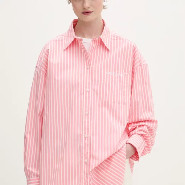 TOMMY JEANS Tommy Jeans πουκαμίσα γυναικεία βαμβακερή