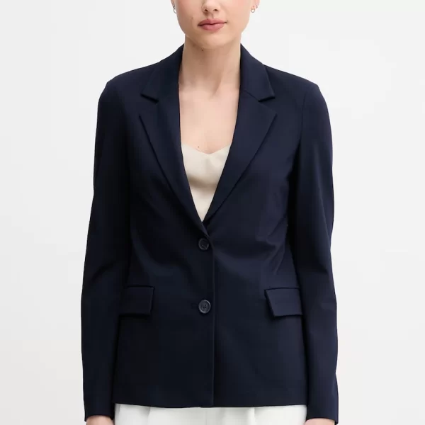 United Colors of Benetton United Colors of Benetton μονόπετο σακάκι γυναικείο με βισκόζη