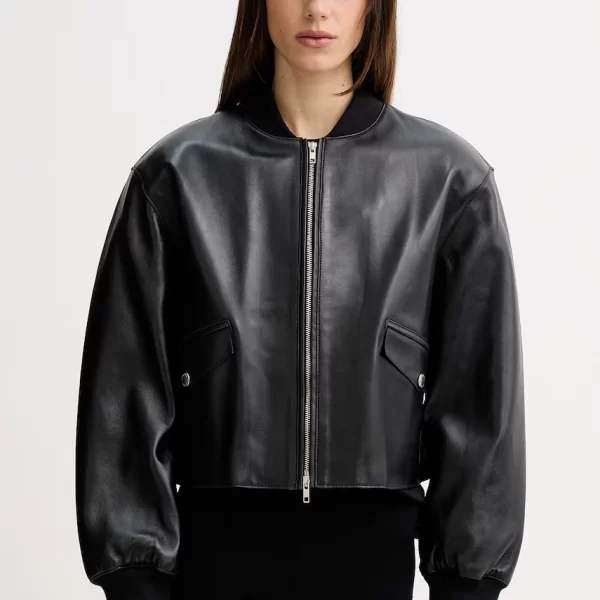 STAND STUDIO Stand Studio Κοντό μπουφάν Γυναικείο δερμάτινο