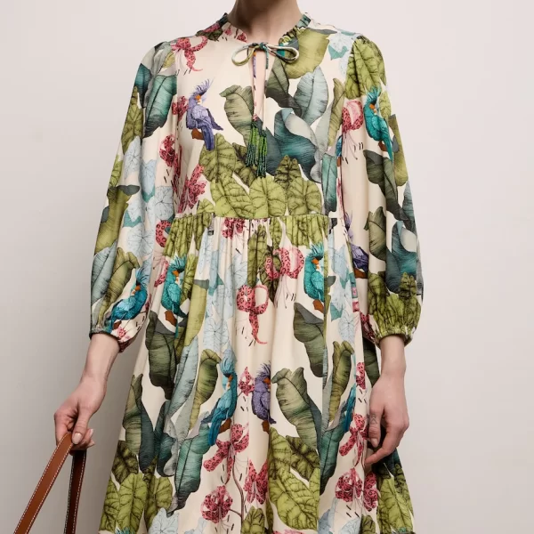 Medicine Medicine oversized φόρεμα με βισκόζη