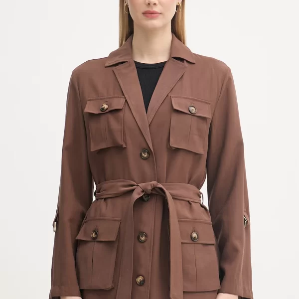 Gaudi Gaudi μπουφάν Γυναικεία με βισκόζη