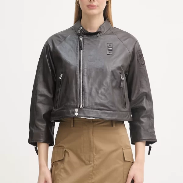 BLAUER Blauer μπουφάν γυναικείο δερμάτινο LORETTE