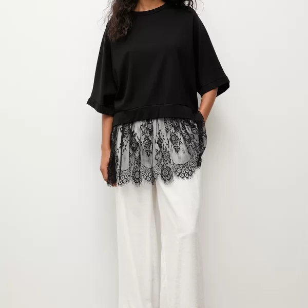 Answear Lab Answear.LAB Μπλούζα oversize Γυναικεία με βισκόζη