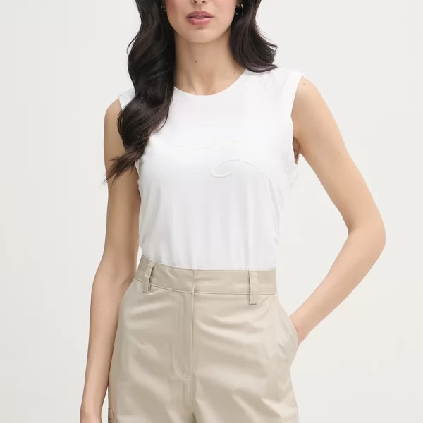 DKNY DKNY Γυναικείο Τοπ με βαμβάκι