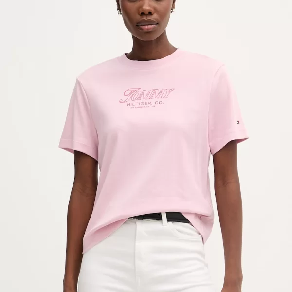 Tommy Hilfiger Tommy Hilfiger T-shirt γυναικείο βαμβακερό SUMMER
