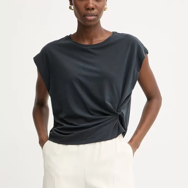 Boss Orange BOSS Orange T-shirt γυναικείο με μοντάλ C Ebony