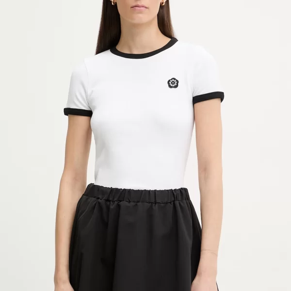 KENZO Kenzo t-shirt γυναικείος βαμβακερός με ελαστάν