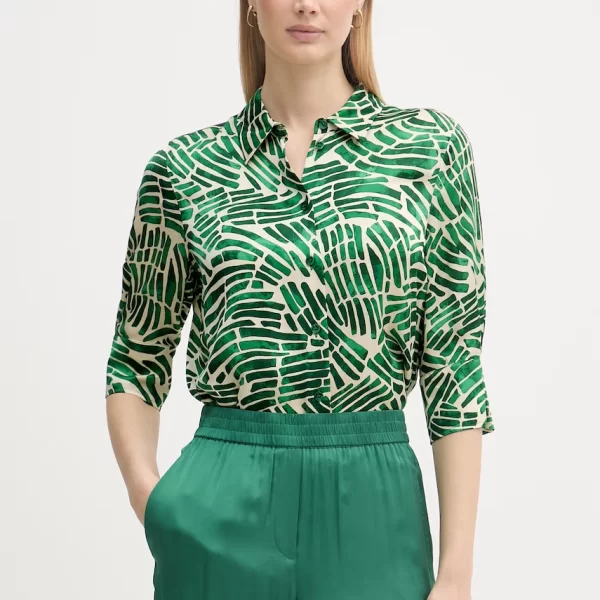 MARC AUREL Marc Aurel Παντελόνι palazzo γυναικείο με βισκόζη