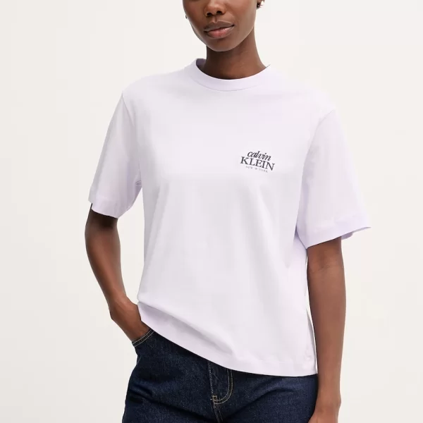 Calvin Klein Jeans Calvin Klein Jeans t-shirt γυναικείο βαμβακερό