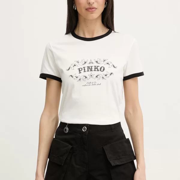 PINKO Pinko t-shirt γυναικείο βαμβακερό