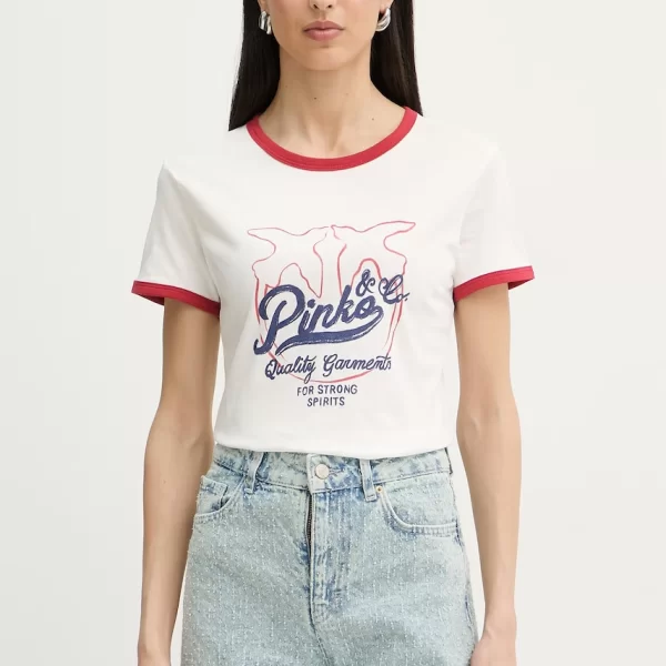 PINKO Pinko T-shirt Γυναικείο Βαμβακερό