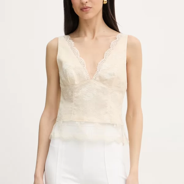 PINKO Pinko τοπ γυναικείο λινό