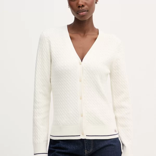 Calvin Klein Jeans Calvin Klein Jeans Ζακέτα γυναικεία με βαμβάκι