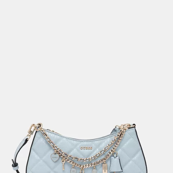 Guess Guess μικρή τσάντα γυναικεία από απομίμηση δέρματος LIBBY