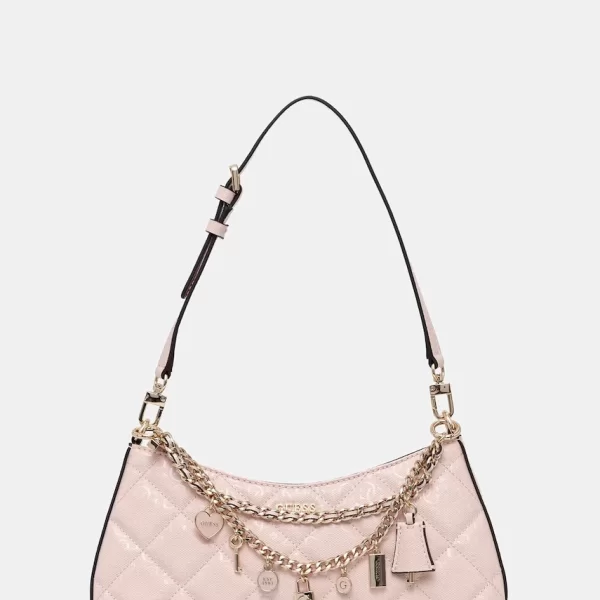 Guess Guess μικρή τσάντα γυναικεία από απομίμηση δέρματος LIBBY