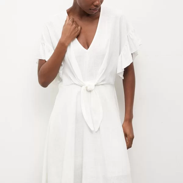 Answear Lab Καλοκαιρινό φόρεμα με λινό Answear.LAB