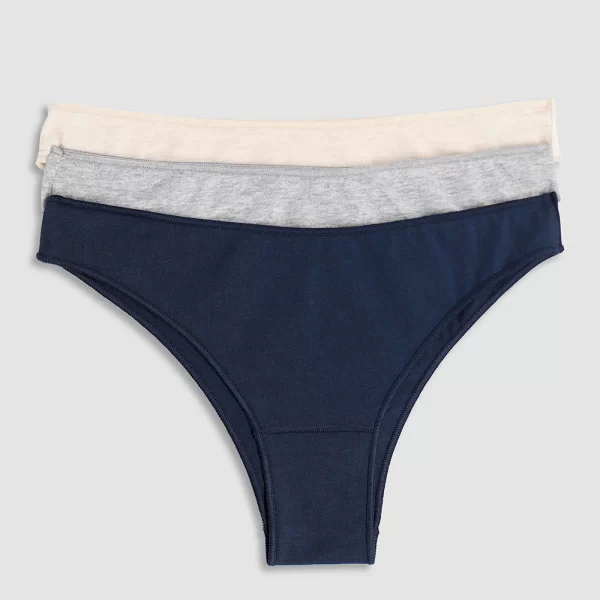 Cotonella Cotonella Γυναικεία εσώρουχα Brasiliano slip (Συσκ. 3 τεμάχια)-3490-E603-3N100