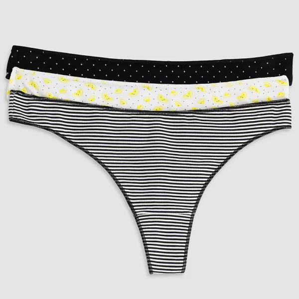 Cotonella Cotonella Γυναικεία εσώρουχα String (Συσκ. 3 τεμάχια)-3489-E603-2N100