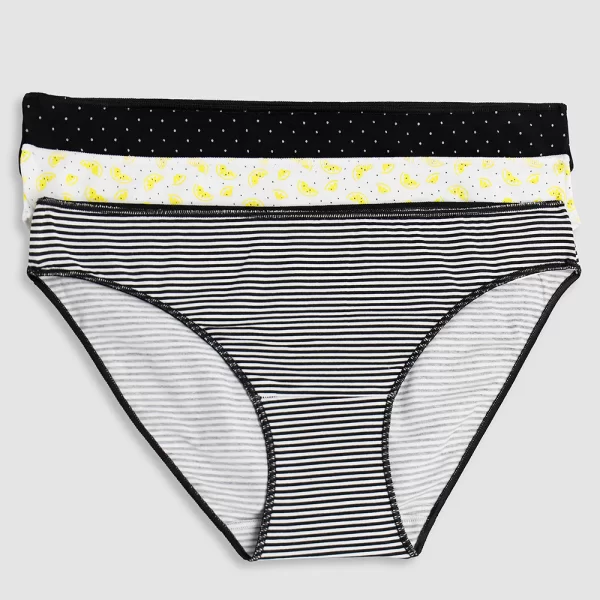 Cotonella Cotonella γυναικεία εσώρουχα Mini Slip (3 τμχ)-3487-E603-2N100