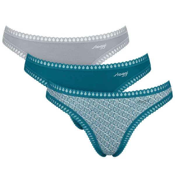 Sloggi Sloggi γυναικεία εσώρουχα Sloggi GO Crush String (Συσκ. 3 τεμαχίων)-10219704-V022