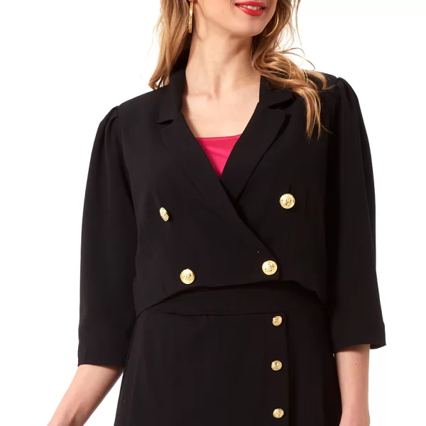 Anna Raxevsky ΜΑΥΡΟ CROP ΣΑΚΑΚΙ ΣΤΑΥΡΟΚΟΥΜΠΩΤΟ