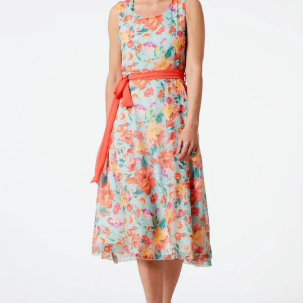 Anna Raxevsky ΦΛΟΡΑΛ ΑΜΑΝΙΚΟ ΜΑΞΙ ΦΟΡΕΜΑ