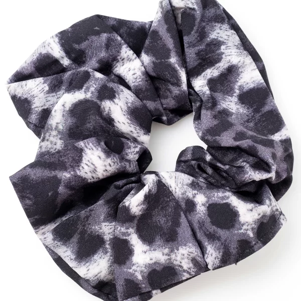 Anna Raxevsky ΓΚΡΙ ΛΕΟΠΑΡ SCRUNCHIE