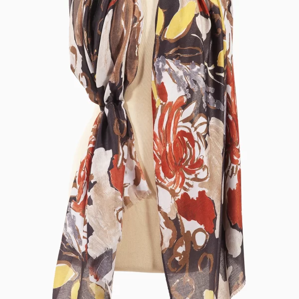 Anna Raxevsky ΠΟΛΥΧΡΩΜΗ ΕΣΑΡΠΑ ΣΕ ΓΗΙΝΑ ΧΡΩΜΑΤΑ