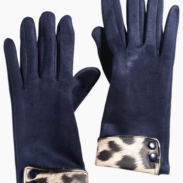 Anna Raxevsky ΜΠΛΕ ΓΑΝΤΙΑ ΜΕ ΛΕΟΠΑΡ ΛΕΠΤΟΜΕΡΕΙΑ