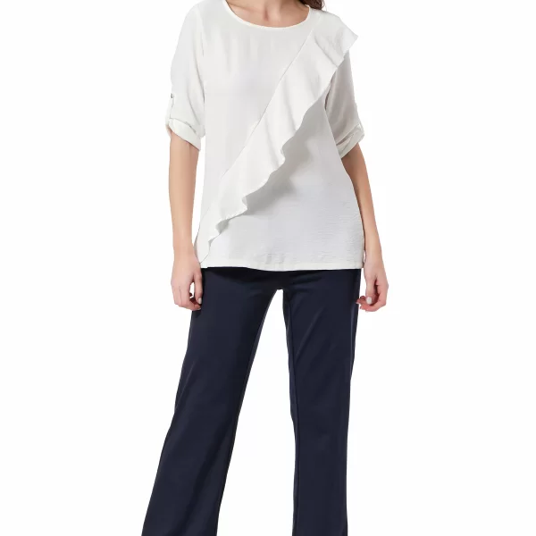 Anna Raxevsky ΜΠΛΕ ΕΛΑΣΤΙΚΟ ΠΑΝΤΕΛΟΝΙ ΜΕ ΜΠΑΣΚΑ