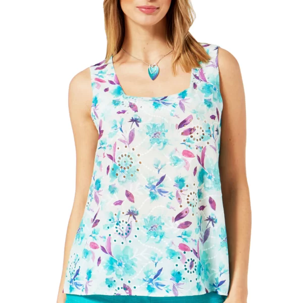 Anna Raxevsky ΦΛΟΡΑΛ ΑΜΑΝΙΚΗ ΚΗΠΟΥΡ ΜΠΛΟΥΖΑ