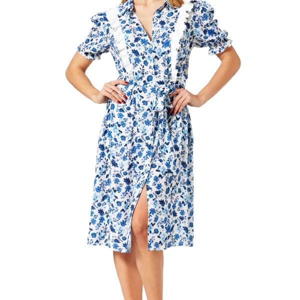 Anna Raxevsky ΦΛΟΡΑΛ ΣΕΜΙΖΙΕ ΦΟΡΕΜΑ ΜΕ ΒΟΛΑΝ