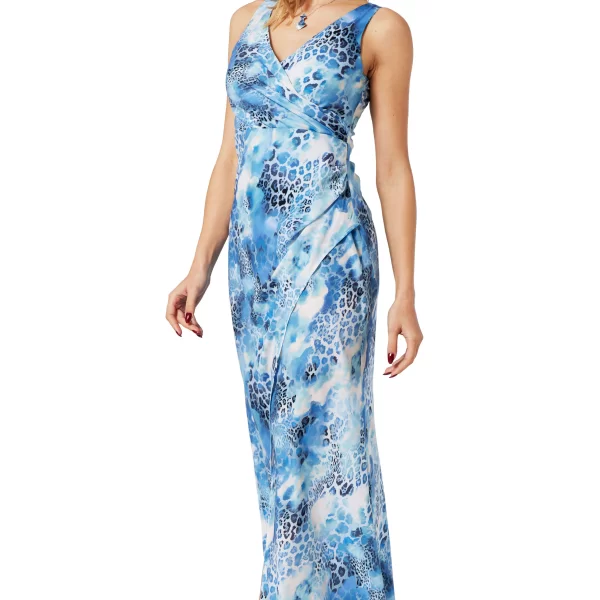 Anna Raxevsky ΜΠΛΕ ΛΕΟΠΑΡ ΜΑΞΙ ΦΟΡΕΜΑ ΜΕ ΣΟΥΡΑ ΚΑΙ ΣΚΙΣΙΜΟ